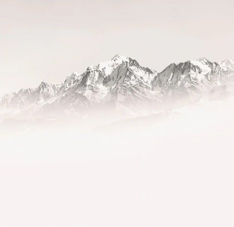 Tapete Nebliger Morgen Mont Blanc