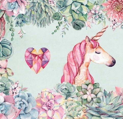 Papier peint Licorne & Flower, XXL, tendance