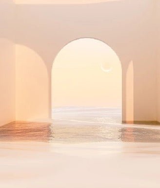 Panorama-Tapete Design sunset arch