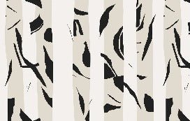 Papier peint rayure bichrome, XXL, tendance