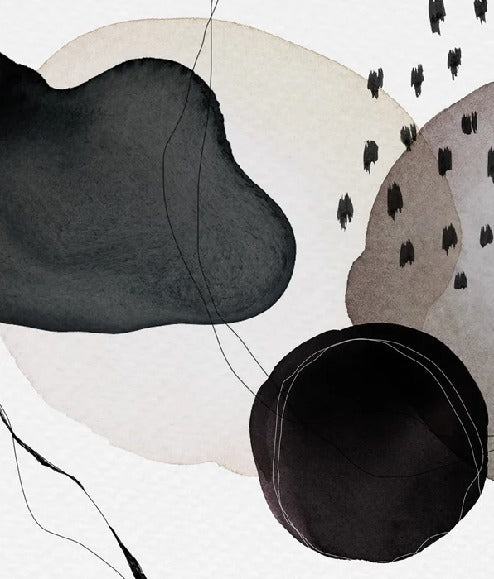 Moderne Tapete Aquarell