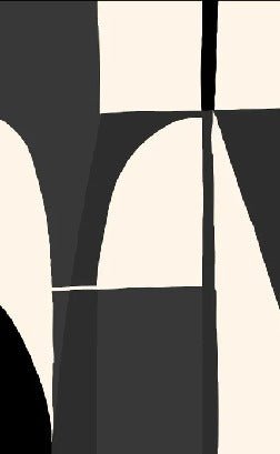 Tapete Memphis Stil schwarz
