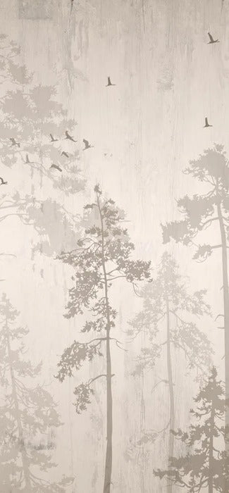 Papier peint restaurant forêt automnale, XXL, tendance