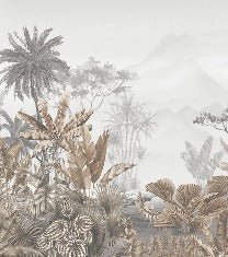 Tapete Trend Tropical Sepia