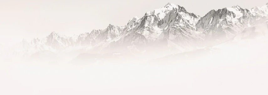 Tapete Nebliger Morgen Mont Blanc