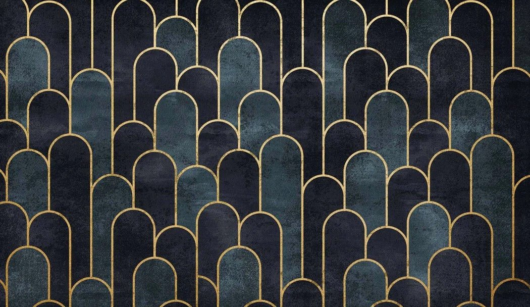Tapete dark blue chic