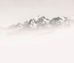 Tapete Nebliger Morgen Mont Blanc