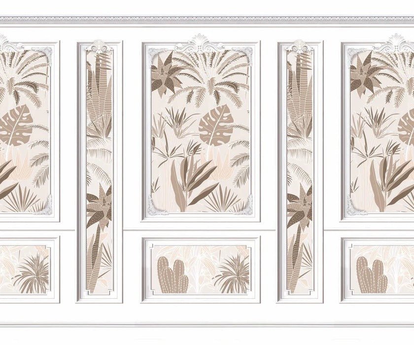 Tapete Zierleiste Haussmann vegetal