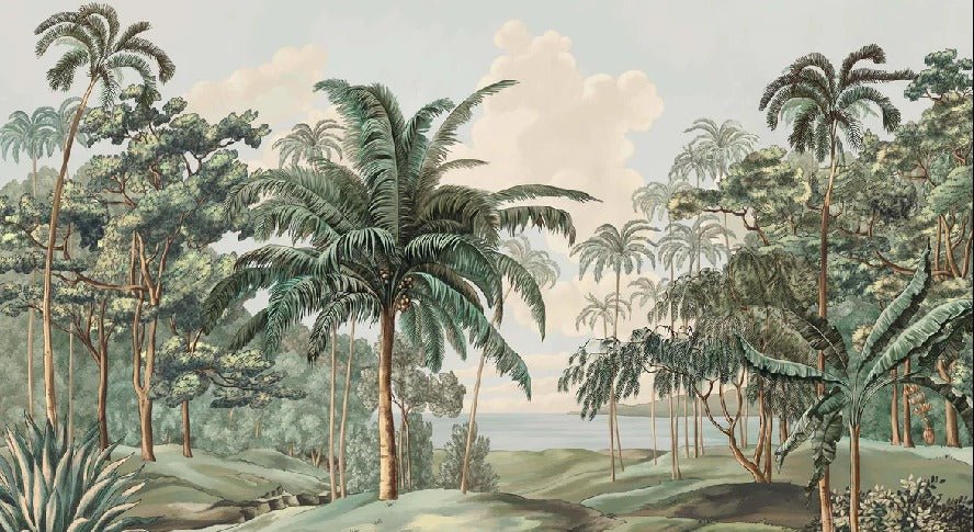 Papier peint paysage Célèbes, XXL, tendance