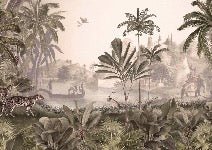 Papier peint jungle haven léopard, XXL, tendance