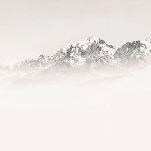 Tapete Nebliger Morgen Mont Blanc