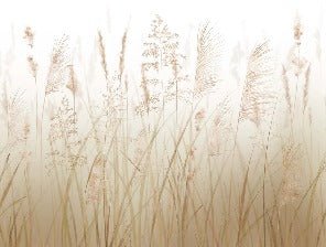 Tapete Blume der Weizenfelder