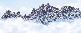 Tapete Mont Blanc Leinwand der Gipfel