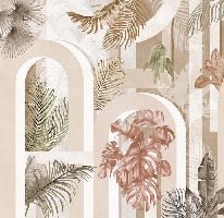 Papier peint tendance arche sépia, XXL, tendance