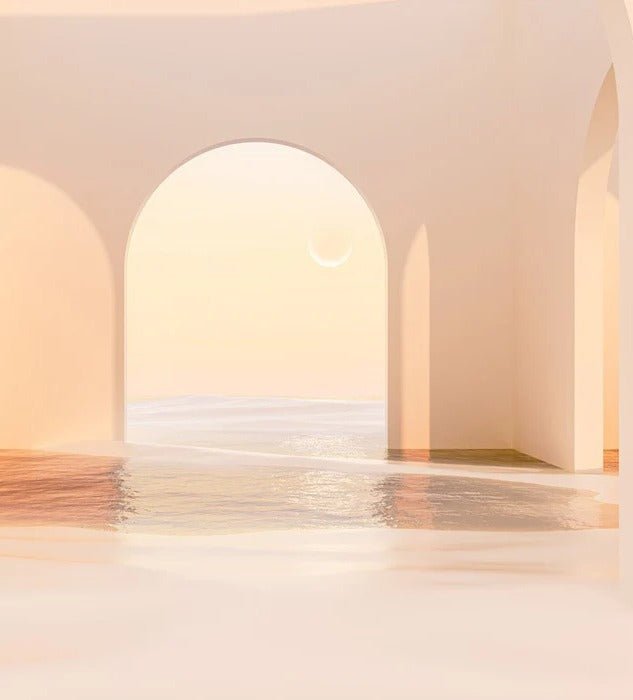 Panorama-Tapete Design sunset arch