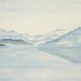 Papier Peint Vue Grand Albigny | Les Bleus du Lac®, XXL, tendance