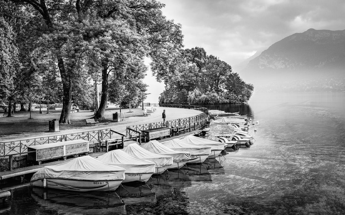 Tapete Panorama Betrachtung Lac d'Annecy