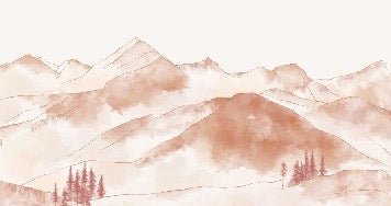 Tapete Bergkette Aravis