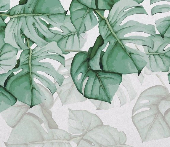 Papier peint Large Leaf & Scandinave, XXL, tendance