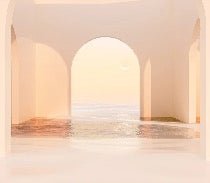 Panorama-Tapete Design sunset arch