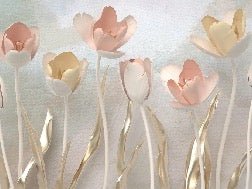 Papier peint panoramique Tulipes 3D