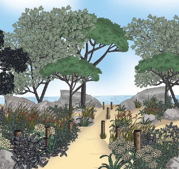 Papier peint paysage France bord de mer, XXL, tendance