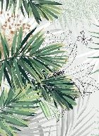 Natur-Panorama-Tapete green palm