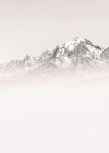 Tapete Nebliger Morgen Mont Blanc