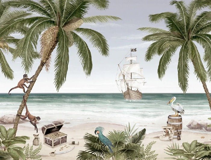 Tapete Piratenbucht