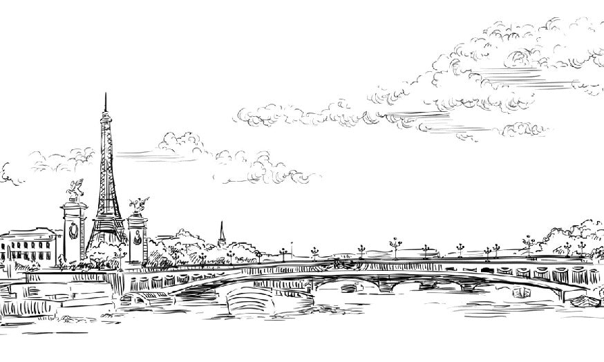 Alexandre Paris Bridge Wallpaper