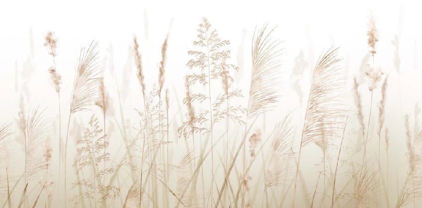 Tapete Blume der Weizenfelder