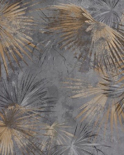 Panorama-Tapete Palm Vintage