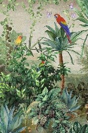Papier peint Jungle Parrot, XXL, tendance