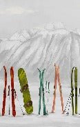 Ski-Tapete in Courchevel