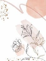 Tapete Formen und Blumen