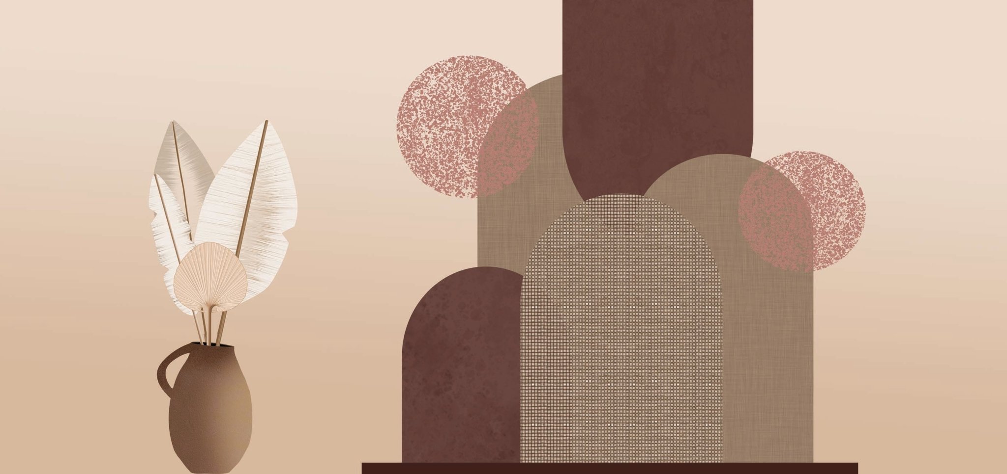 Papier peint bistrot art décoratif design, XXL, tendance