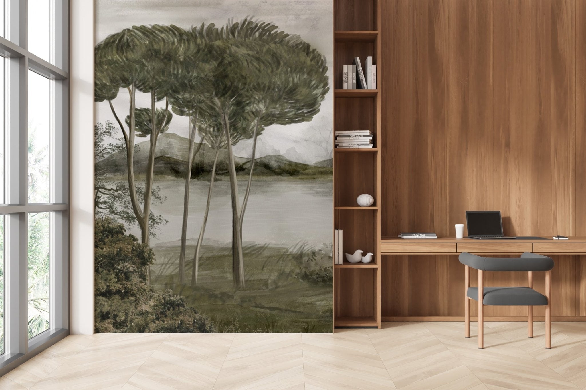 Papier peint panoramique méditerranéen, XXL, tendance