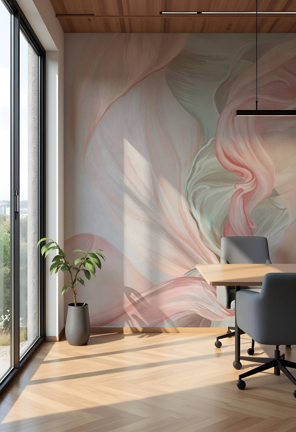 Papier peint contemporain – sublime flow, XXL, tendance