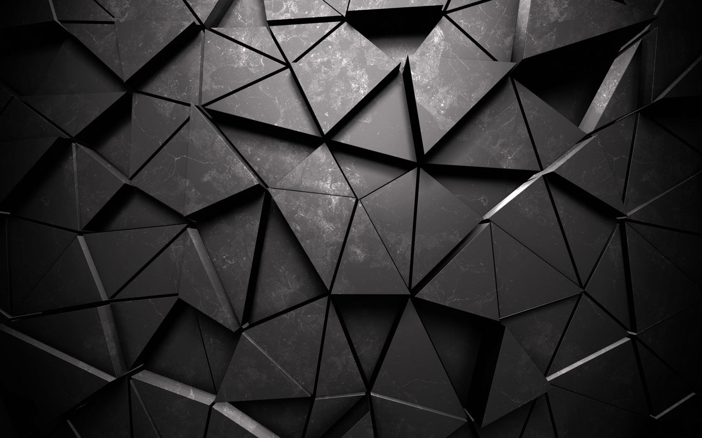 Papier peint 3D Black Perspective, mural concept, tendance