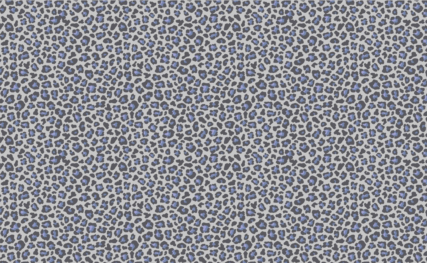 Papier peint motif léopard bleu, mural concept, tendance