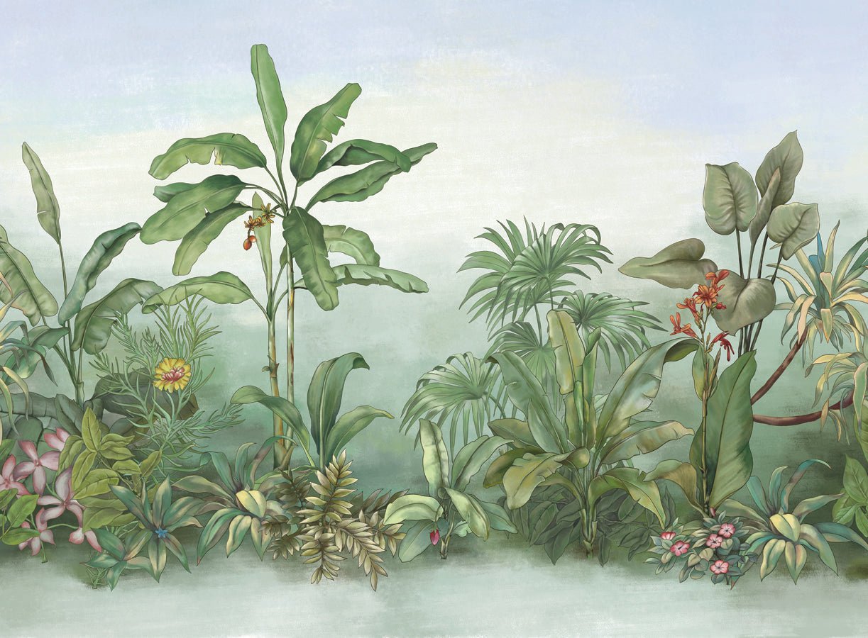 Papier peint Végétal Botanic, mural concept, tendance
