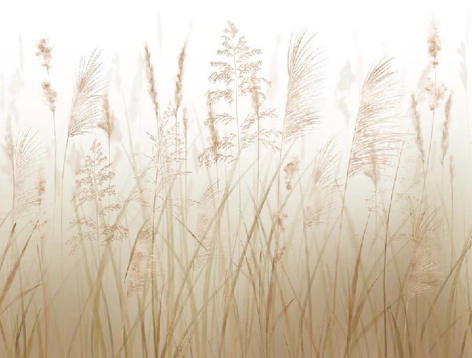 Tapete Blume der Weizenfelder