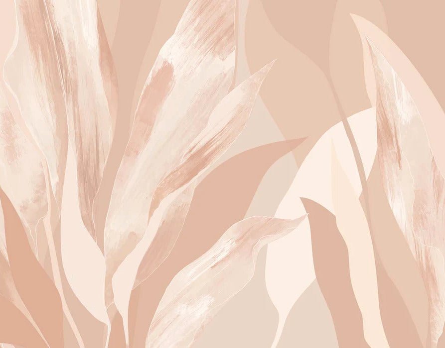 Tapete Blumenstoff nude