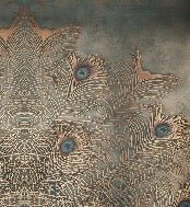 Papier Peint Majestueuse Plume Paon, XXL, tendance