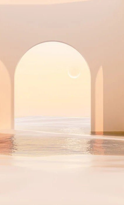 Panorama-Tapete Design sunset arch