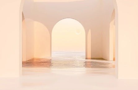 Panorama-Tapete Design sunset arch