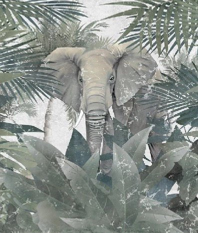 Tapete Amazonas-Elefant