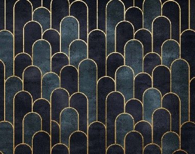 Tapete dark blue chic