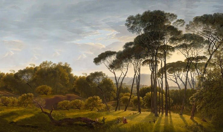 Tapete Historische italienische Landschaft