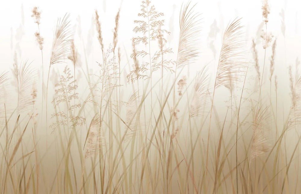 Tapete Blume der Weizenfelder